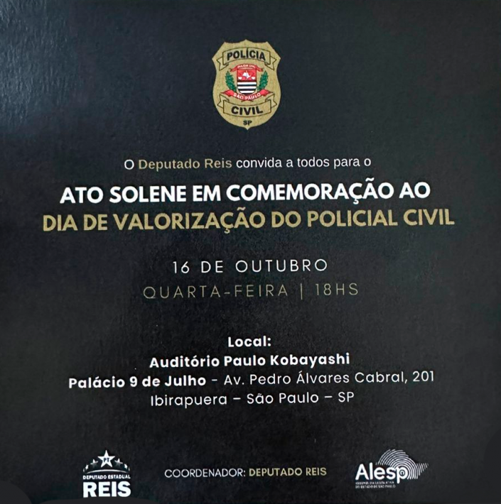 Dia de Valorização do Policial Civil