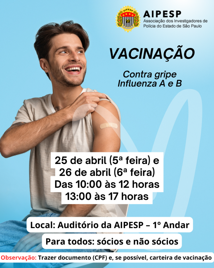 Vacinação contra Gripe Influenza A e B