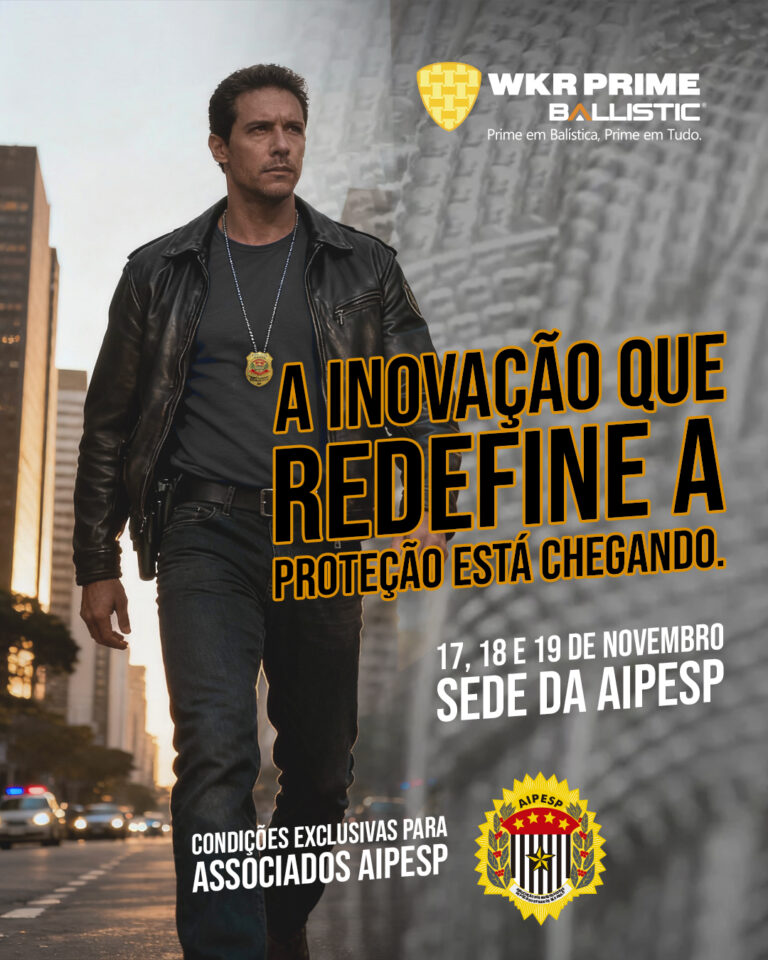 AIPESP e WKR Prime Ballistic: O Futuro da Proteção Chega à Nossa Sede