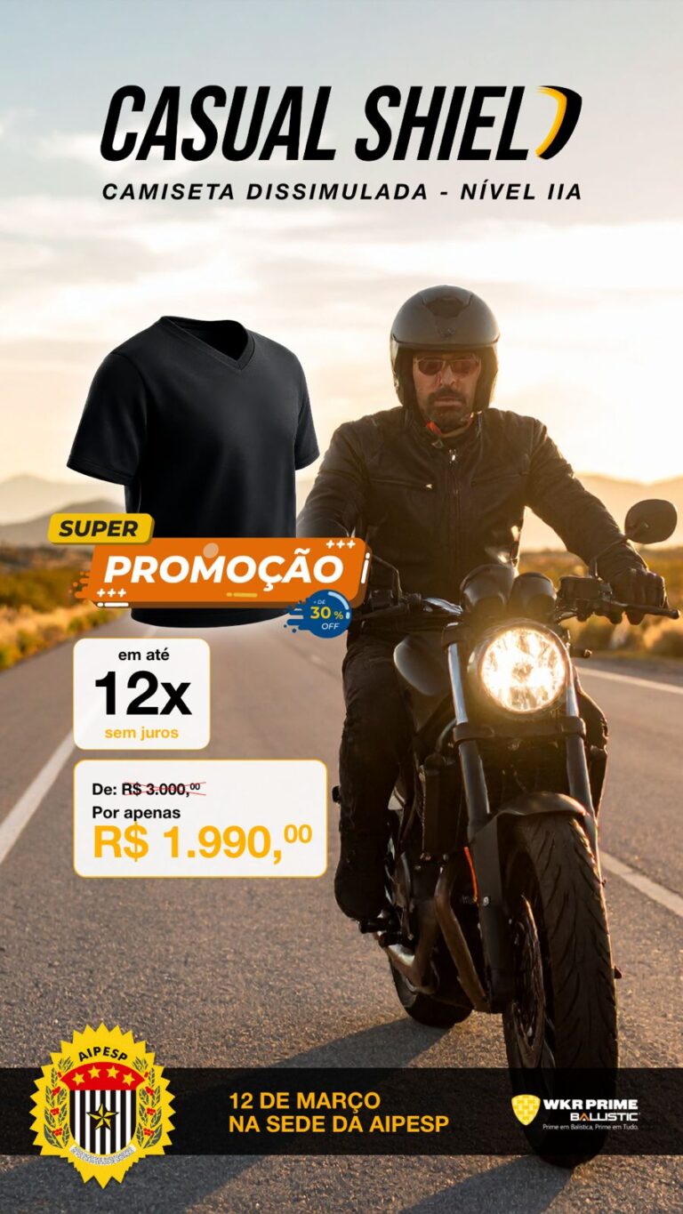 Conheça a Nova Geração de Camisetas Dissimuladas Nível IIA da Casual Shield!