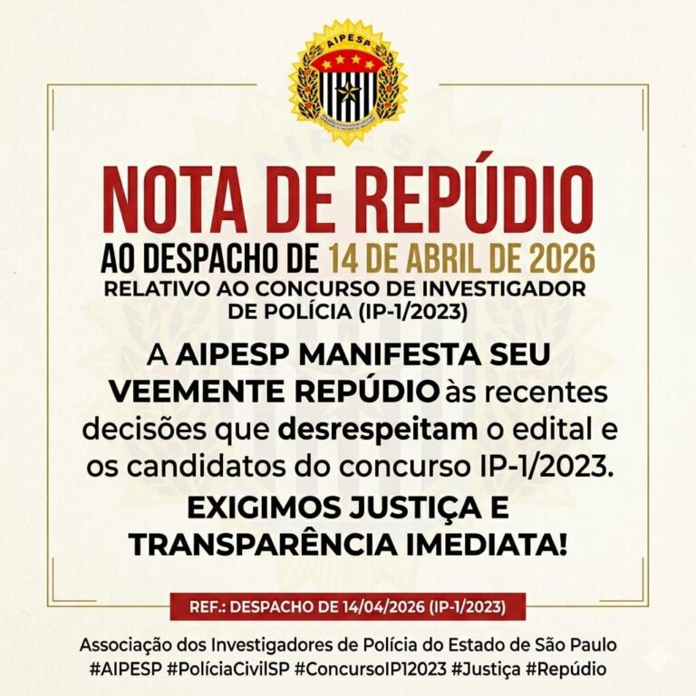 Nota de Repúdio 