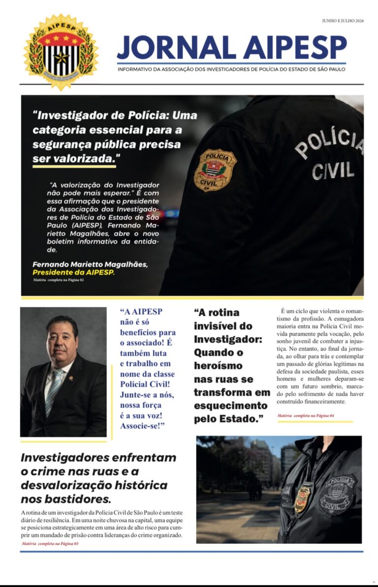 A VOZ DA POL&Iacute;CIA CIVIL MAIS FORTE DO QUE NUNCA!